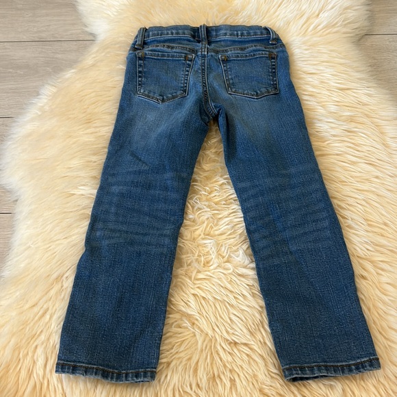 H&M Gray Hoodie Sweatshirt Gold Lettering & Old Navy Medium Blue Skinny Jeans - Picture 13 of 13